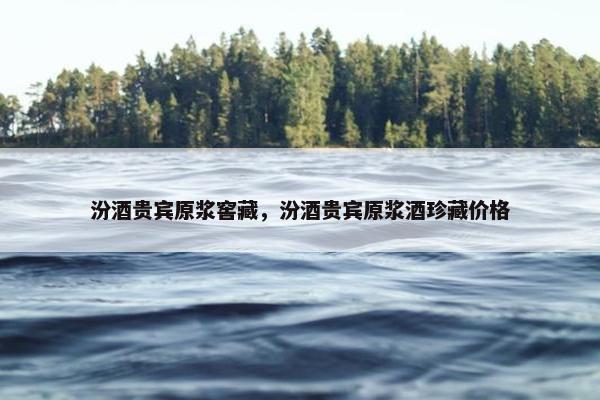 汾酒贵宾原浆窖藏，汾酒贵宾原浆酒珍藏价格