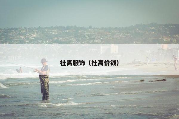 杜高服饰（杜高价钱）