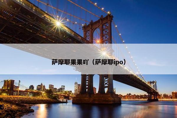 萨摩耶果果吖（萨摩耶ipo）