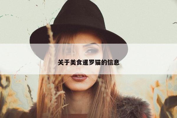 关于美食暹罗猫的信息