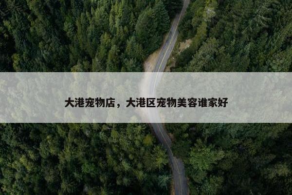 大港宠物店，大港区宠物美容谁家好