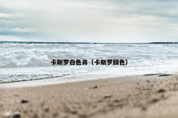 卡斯罗白色鼻（卡斯罗颜色）