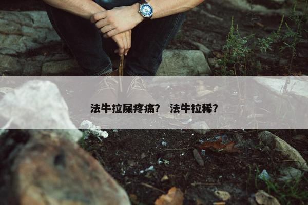 法牛拉屎疼痛？ 法牛拉稀？