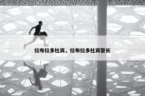 拉布拉多杜宾，拉布拉多杜宾警长