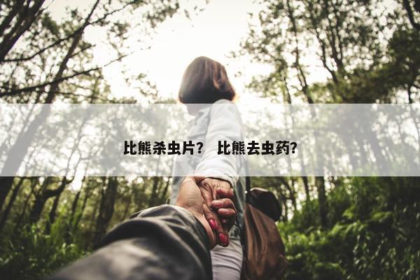 比熊杀虫片？ 比熊去虫药？