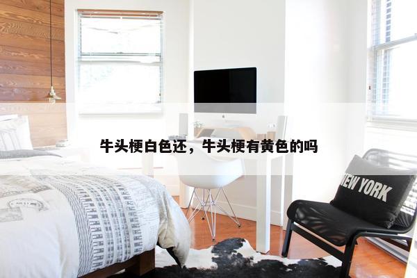 牛头梗白色还，牛头梗有黄色的吗