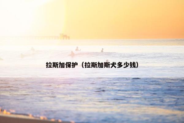 拉斯加保护（拉斯加斯犬多少钱）