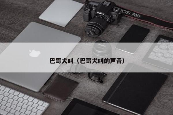 巴哥犬叫（巴哥犬叫的声音）