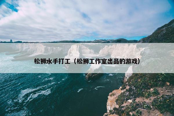 松狮水手打工（松狮工作室出品的游戏）