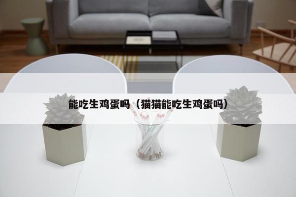 能吃生鸡蛋吗（猫猫能吃生鸡蛋吗）