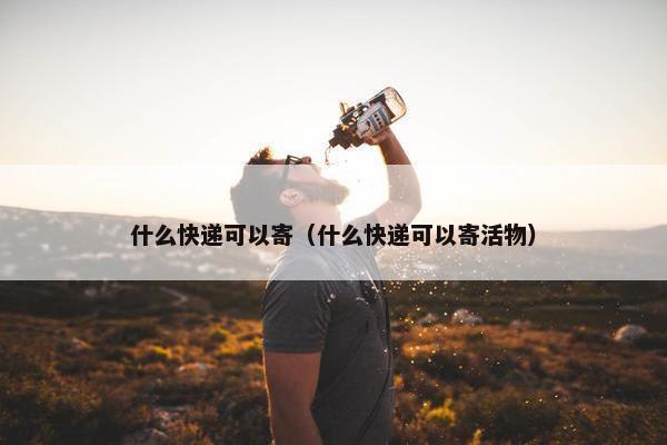 什么快递可以寄（什么快递可以寄活物）