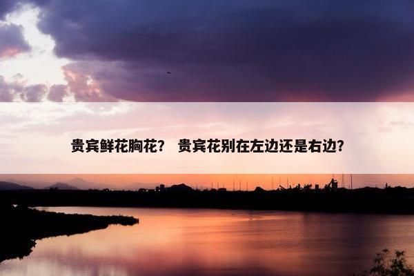 贵宾鲜花胸花？ 贵宾花别在左边还是右边？