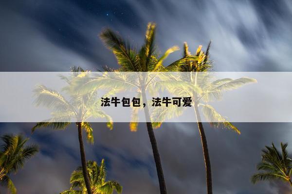 法牛包包，法牛可爱