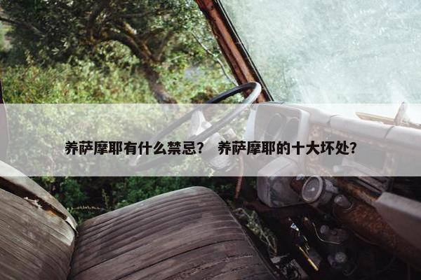 养萨摩耶有什么禁忌？ 养萨摩耶的十大坏处？