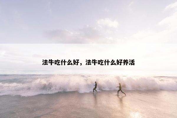 法牛吃什么好，法牛吃什么好养活