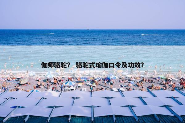 伽师骆驼？ 骆驼式瑜伽口令及功效？