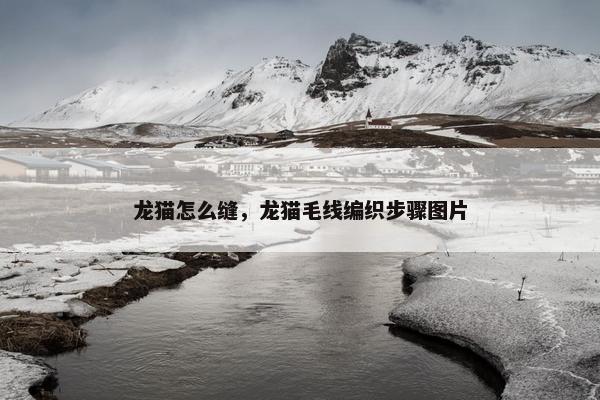 龙猫怎么缝，龙猫毛线编织步骤图片