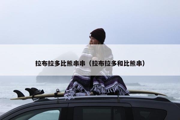 拉布拉多比熊串串（拉布拉多和比熊串）