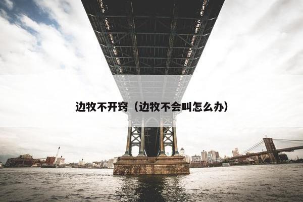 边牧不开窍（边牧不会叫怎么办）