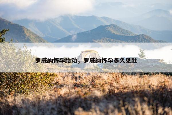 罗威纳怀孕胎动，罗威纳怀孕多久见肚