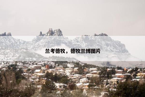 兰考德牧，德牧兰博图片