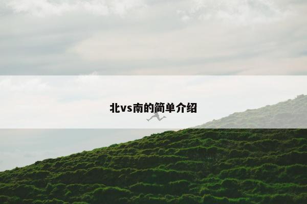 北vs南的简单介绍