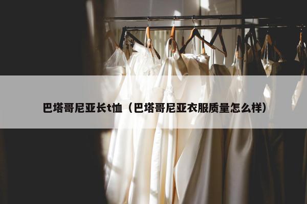 巴塔哥尼亚长t恤（巴塔哥尼亚衣服质量怎么样）