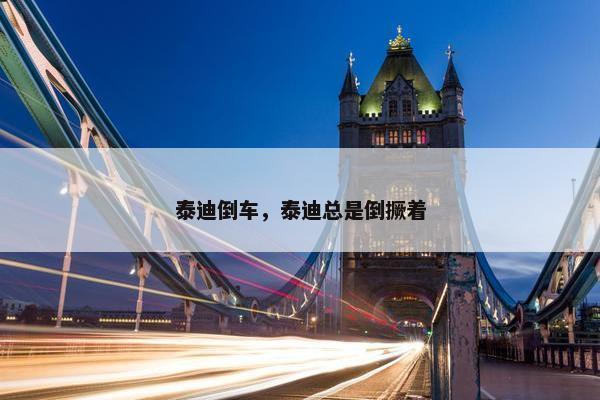 泰迪倒车，泰迪总是倒撅着