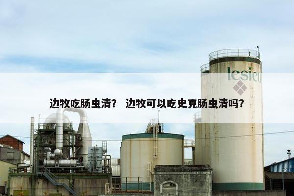 边牧吃肠虫清？ 边牧可以吃史克肠虫清吗？