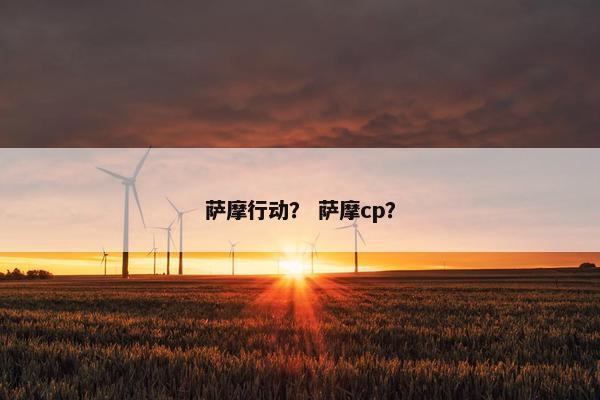 萨摩行动？ 萨摩cp？