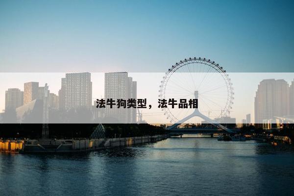 法牛狗类型，法牛品相
