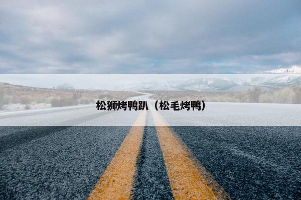 松狮烤鸭趴（松毛烤鸭）