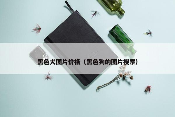 黑色犬图片价格（黑色狗的图片搜索）
