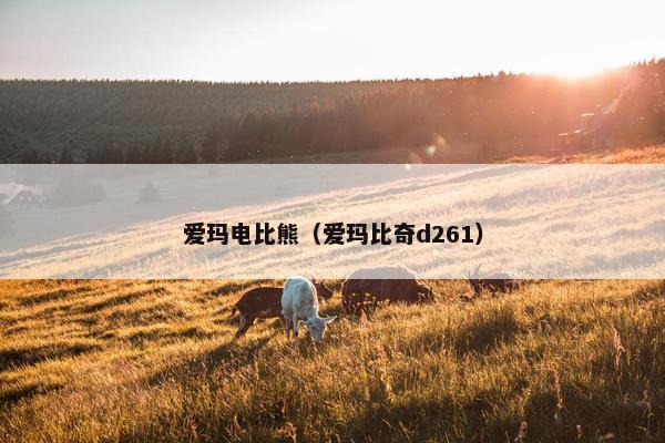 爱玛电比熊（爱玛比奇d261）