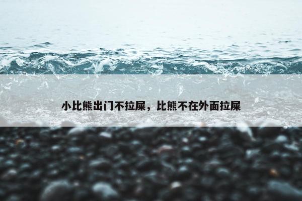 小比熊出门不拉屎，比熊不在外面拉屎