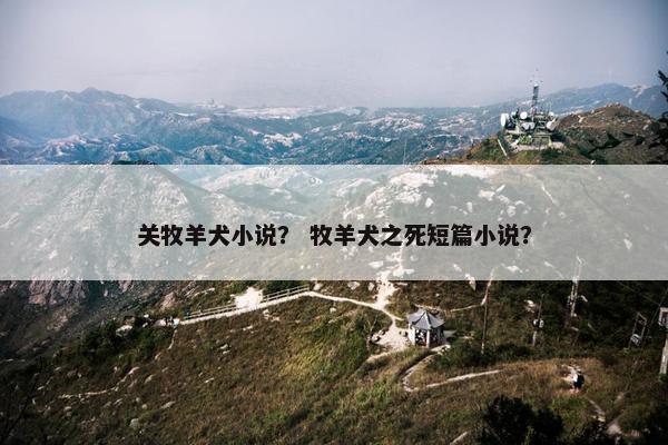 关牧羊犬小说？ 牧羊犬之死短篇小说？