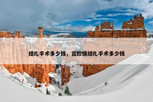 结扎手术多少钱，宫腔镜结扎手术多少钱