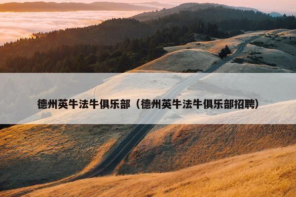 德州英牛法牛俱乐部（德州英牛法牛俱乐部招聘）