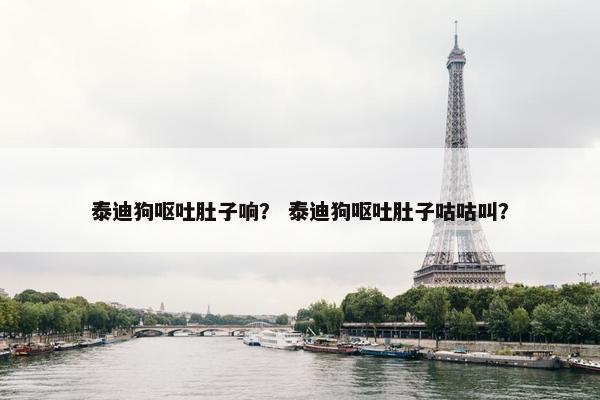 泰迪狗呕吐肚子响？ 泰迪狗呕吐肚子咕咕叫？