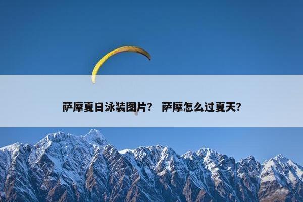 萨摩夏日泳装图片？ 萨摩怎么过夏天？