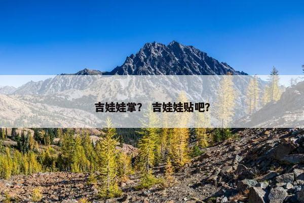 吉娃娃掌？ 吉娃娃贴吧？