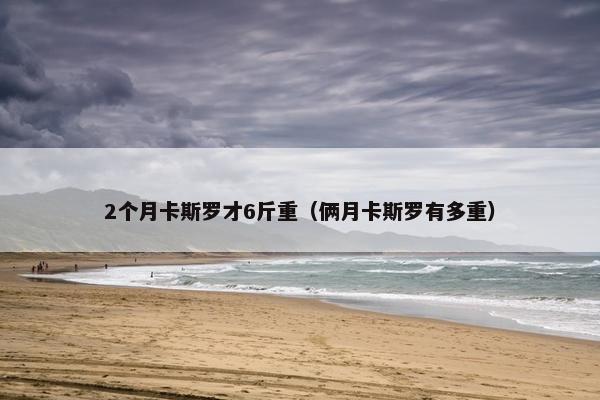 2个月卡斯罗才6斤重（俩月卡斯罗有多重）