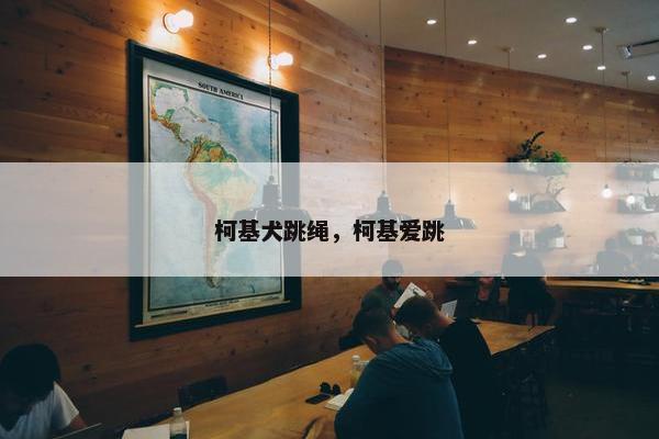 柯基犬跳绳，柯基爱跳