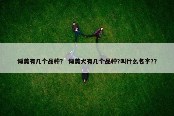 博美有几个品种? 博美犬有几个品种?叫什么名字?? 博美有几个品种? 博美犬有几个品种?叫什么名字??