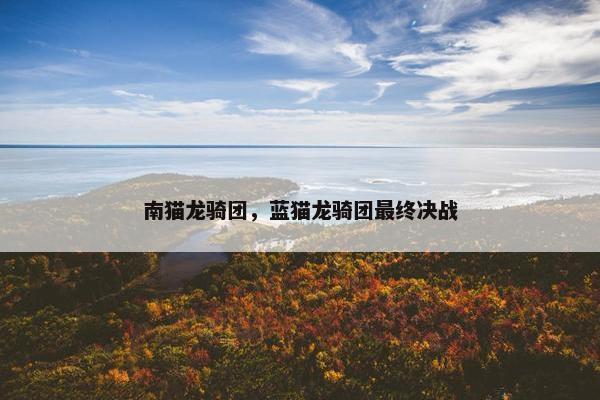 南猫龙骑团，蓝猫龙骑团最终决战