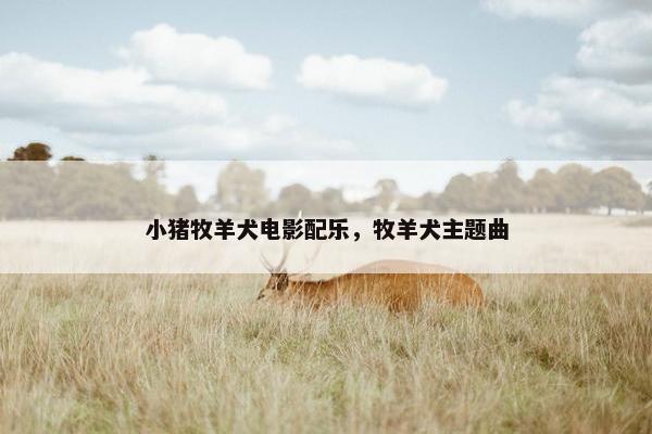 小猪牧羊犬电影配乐，牧羊犬主题曲