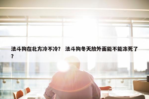 法斗狗在北方冷不冷？ 法斗狗冬天放外面能不能冻死了？