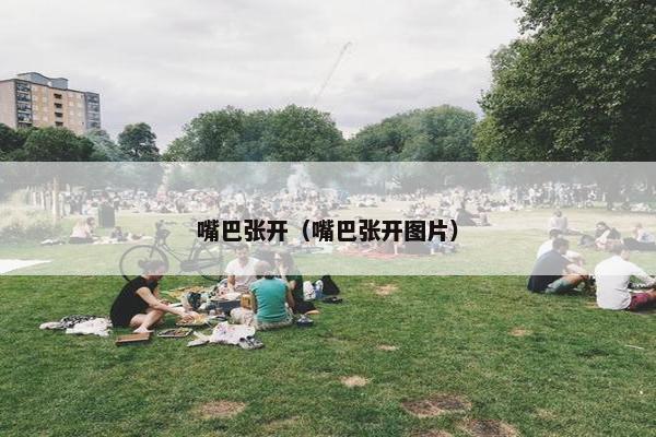 嘴巴张开（嘴巴张开图片）