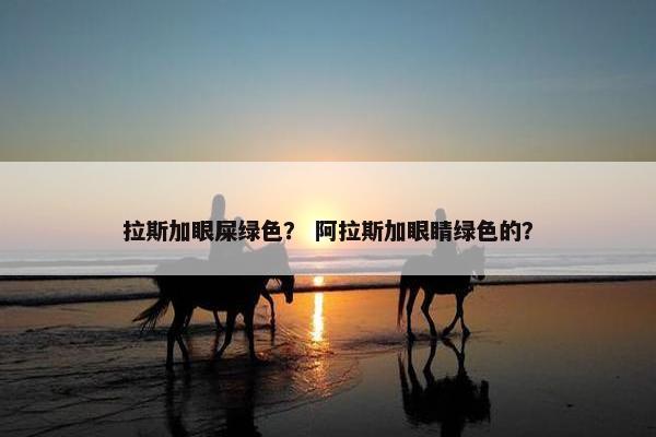 拉斯加眼屎绿色？ 阿拉斯加眼睛绿色的？