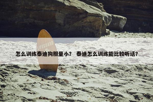 怎么训练泰迪狗胆量小？ 泰迪怎么训练能比较听话？